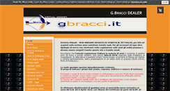 Desktop Screenshot of gbracci.it